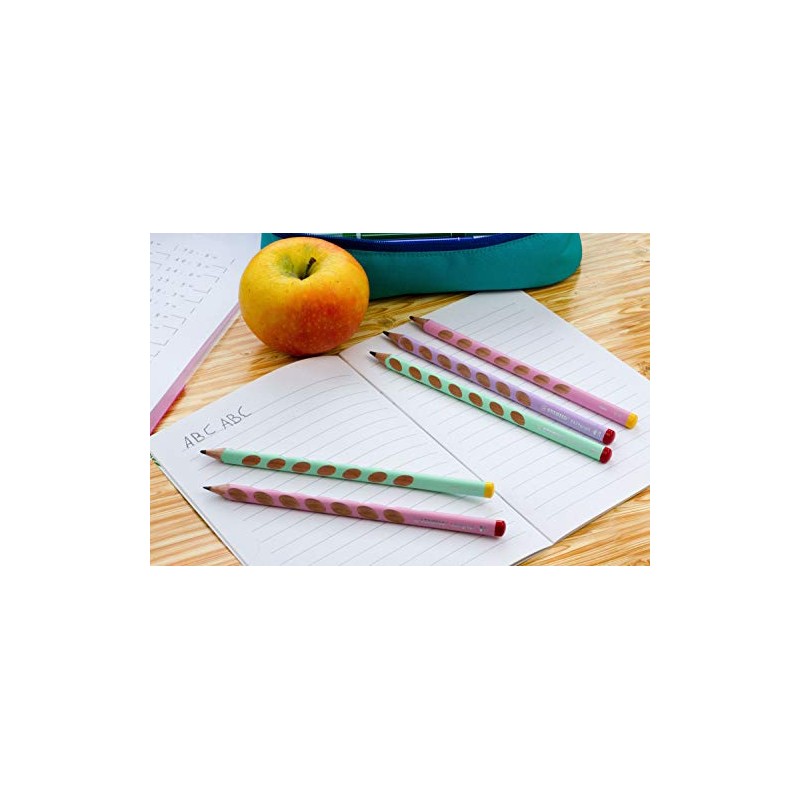 STABILO EASYgraph Ergonomic Triangular Pencil for Left- and Right-Handed Users,