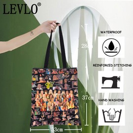 LEVLO Funny Housewives TV Show Tote Bag Dorinda Medley Fans Gift Housewives New York Shoulder Bag Housewives Merchandise, Housewives Bt, M