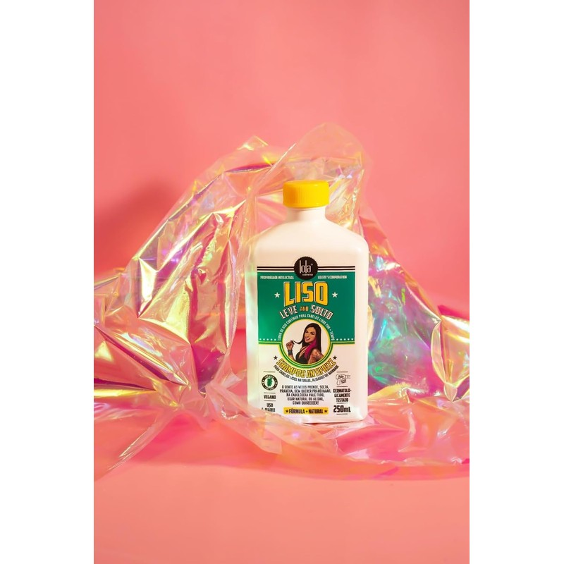 Liso Leve and Solto kit Lola Cosmetics - Shampoo Antifrizz
