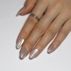 Almond Press On Nails, Cat Eye Press on Nails with
