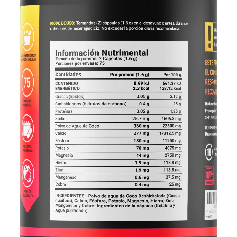 Electroly Blend B-Life | 150 Cápsulas | Electrolitos + Polvo