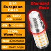 E14 LED Bulb AC100V-265V Warm White 2700K 450lm 4W Equivalent