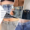 TORMEN No-Sew Button Extenders for Pants, Adjustable Waist Extender for