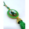 Pack of 3 Green Tassel St Jude Thaddaeus Hanging String