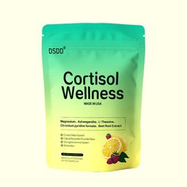 Supercalming Powder Supplement – Magnesium, Ashwagandha, Vitamin C & D3, L-Theanine | Sugar-Free Stress, Sleep & Skin Support