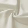 Lino Rosa 30 Inch Cream Short Curtains for Small Window