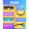 Perkanion Polarised Cycling Glasses Sports Sunglasses for Men Women MTB