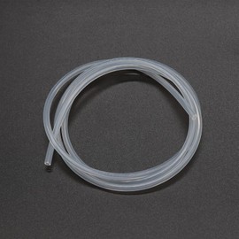 VictorsHome Silicone Tubing, 2mm ID x 4mm OD, 3.3ft (1m) Length, Flexible Silicone Rubber Tube Water Air Hose Pipe for Pump Transfer Transparent