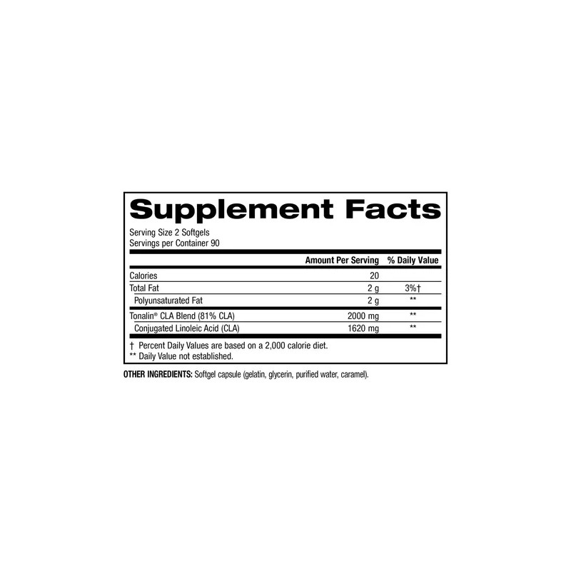 Trunature Cla Acido Linoleico Conjugado 1620 Mg 180 Softgels