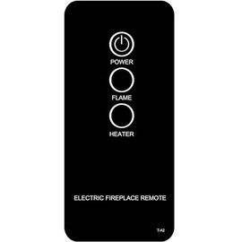 Replacement for Twin Star Duraflame Electric Fireplace Stove Heater Infrared Remote Control 23EF020GRA 28EF020GRA 33EF020GRA