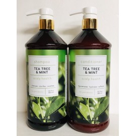 Fine Health & Beauty Tea Tree & Mint Revitalizing Shampoo & Conditioner ~ Scalp Health 32 fl oz Each