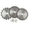 AB Tools 3pc 150mm TCT Circular Saw Blades 16/24/30 TPI