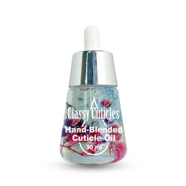 Classy Cuticles Classy Cuticles | Hand Blended Cuticle Oil | Vegan, Cruelty-Free, & Hydrating | Vitamin E, Jojoba, and Argan Oil | 30 mL Desk Bottle | Unicorn Scent | Pack of 1