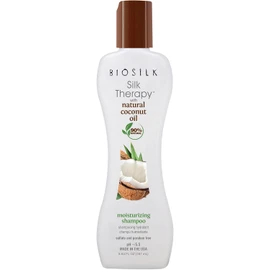 Biosilk Silk Therapy with Organic Coconut Oil Moisturizing Shampoo, 5.64 Fluid Ounce
