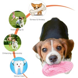 Puppy Toys for Small Dogs, 7 Pack Dog Toy, Cute Durable Chew Ropes, 100% Natural Cotton Teething Toys for Pups, Non-Toxic and Safe