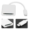 For IOS to Storage/Memory Card Reader 2 in 1 Dual