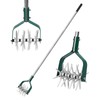 Yeelor Rotary Cultivator Tiller Adjustable S/S Handle Rotary Tiller with
