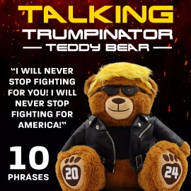 Proud Patriots Talking Trumpinator Teddy Bear - Says 10 Phrases