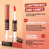 Labial Peel‑Off Mate Doble Cabezal con Brillo – Color Intenso