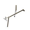 Universal Umbrella Holder for Screwing or Inserting to Golf Trolley
