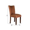 Homepop Home Decor |K1136-F765 | Classic Upholstered Parsons Dining Chair