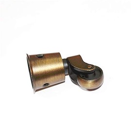 Swivel Wheel Caster, POWERTOOL Antique Vintage Cup Type Solid Brass Wheels for Furniture, Screw Style Fitting for Chairs Sofas and Tables(1Pcs)