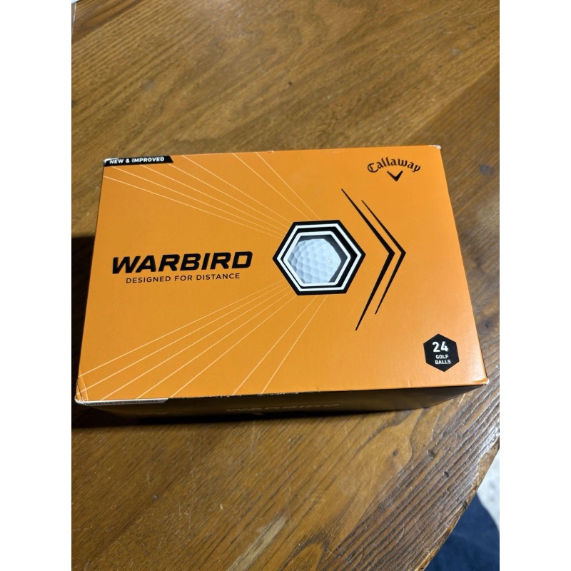 Callaway Warbird Golfballs 24ct Box New Never Opened