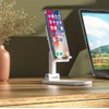 Cell Phone Stand for Desk - Adjustable Angle Height Phone