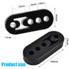 mizikuu 4 Pieces Car Exhaust Hanger, Car Exhaust Holder Rubber