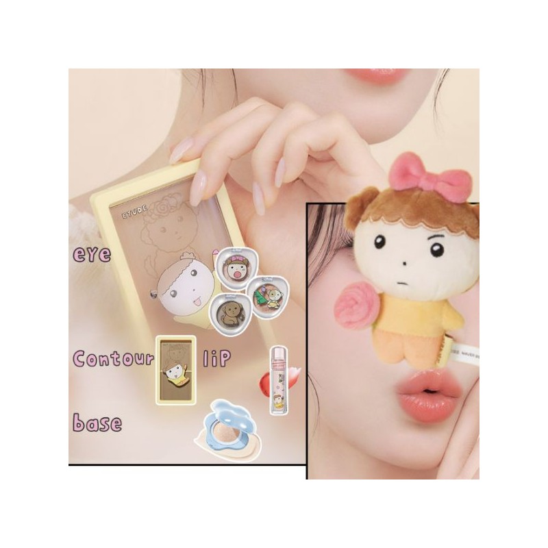 ETUDE Contour Powder 5g*2colors [Maru is a Puppy Edition], Shade:Illuminator