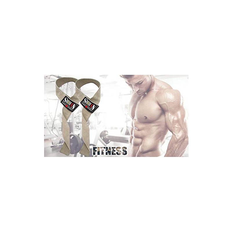 New Improved SHIHAN Top Gym Sure Grip 'SUEDE-LEATHER' Original -Weight