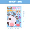 Healifty 48 Sheets Easter Stickers for Easter Egg DIY Crafts