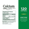 Nature's Bounty Calcium Carbonate & Vitamin D, 1200mg Calcium &