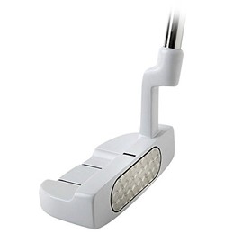 Bionik 105 Nano White Golf Putter Right Handed Semi Mallet Style with Alignment Line Up Hand Tool 33 Inches Senior Women's Perfect for Lining up Your Putts