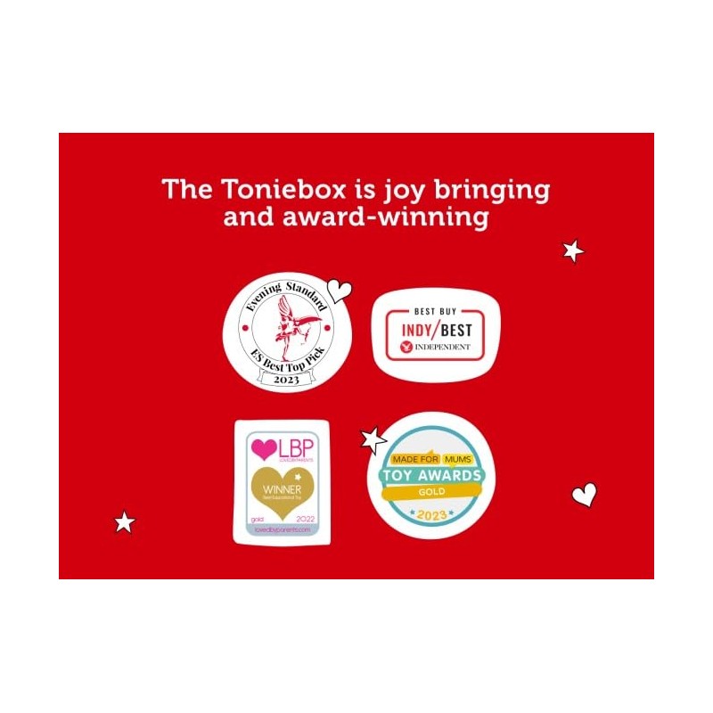 tonies Alphablocks Audio Clever Pocket Tonie Set, for use with