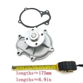 Haiyazhma Water Pump 1C010-73030 1K011-73034 1C010-73032 6680852 CSU80-0084 For Kubota V3800 V3300 Engine M8540 M8560 M9000 M9540 M95 M96 M9960 Tractor Bobcat A300 S220 S250 S850 T250 T750 T770 T870