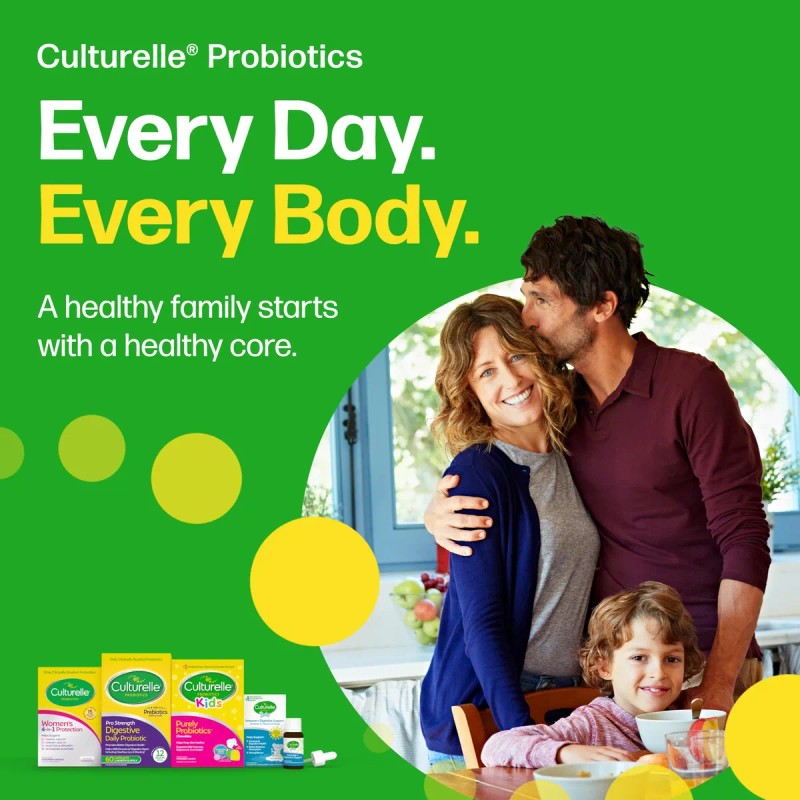 Culturelle Probiótico Y Multivitamínico 8 En 1 Hombres