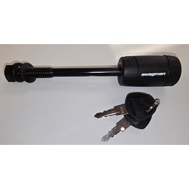 Swagman Anti-Wobble 1/2" Threaded Hitch Pin, Black