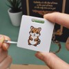 Azeeda 'Happy Chipmunk' Keyring Tape Measure/Spirit Level Tool (KM00034527)