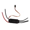 Black 60A Bidirectional Brushless ESC Rapid Response Brushless Electric Speed