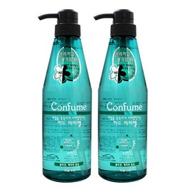 Confume Hard Hair Gel 600ml x 2 / Natural setting power / 컨퓸 하드 헤어젤 600ml 2개 / 네추럴한 세팅력