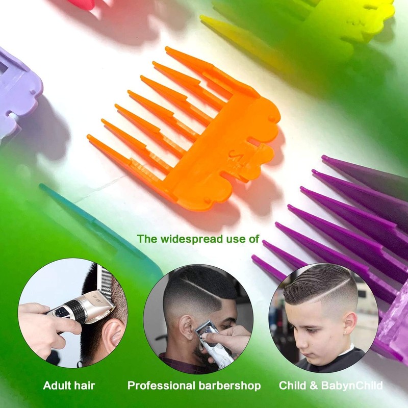 Premium 12 Pack Clipper Guards Cutting Guides Set for MC2/MC3/Multi-Purpose79607-1/24"