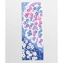 [倭物や Kaya] Weeping Cherry Hand Towl/Japanese Classical Design Hand towl 7JRP1110 Purple