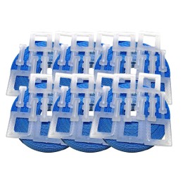 Pallet strapping kit Blue 10m x 12mm with 5 plastic buckles, 6 pack