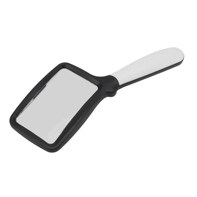 Folding Handheld Magnifying Glass with Light 5 LEDs 3X Large