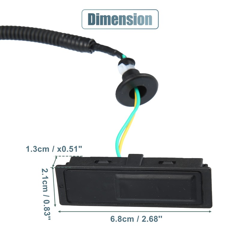 X AUTOHAUX Rear Trunk Lid Release Switch for Nissan Pathfinder