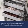 VanDeBord Aluminium Flat Drawer, Drawer, Accessories for Aircraft Trolleys, Airline