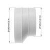 6" to 5" Duct Reducer Round Reducer Duct Fitting Pipe