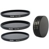 Neutral Density Filter Set Consisting of ND8x, ND64x, ND1000x Filters