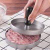 Burger Press with 100PCS Wax Papers Set Non-Stick Patty Maker
